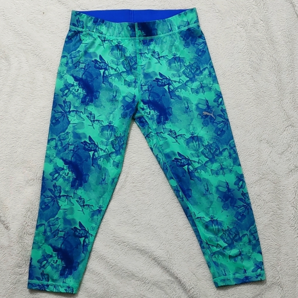 PUMA Floral Print Crop leggings